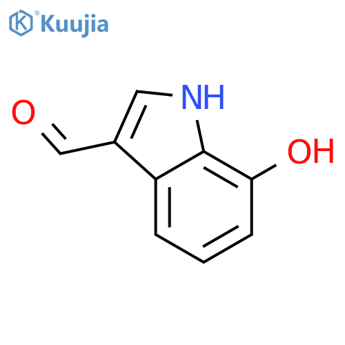 7-Hydroxyindole-3-Carboxaldehyde structure
