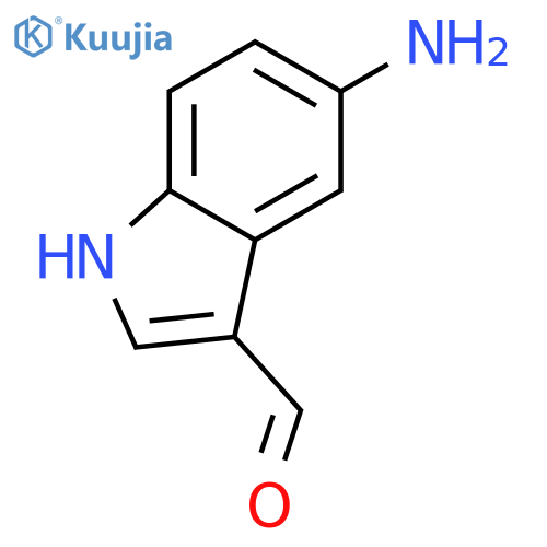 5-amino-1H-indole-3-carbaldehyde structure