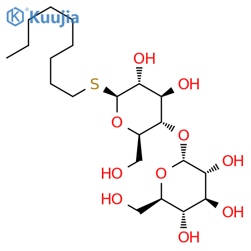 Nonyl-β-D-1-thiomaltoside structure