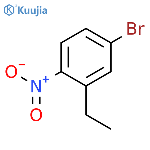 4-Bromo-2-ethyl-1-nitrobenzene structure