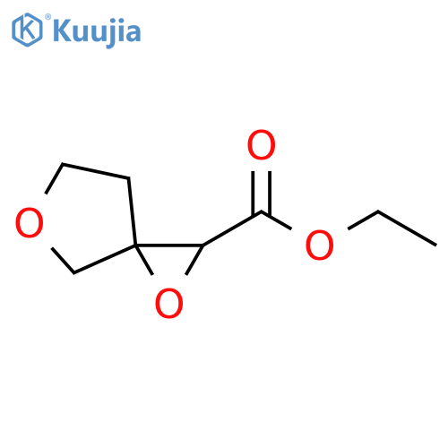 1,5-Dioxaspiro[2.4]heptane-2-carboxylic acid, ethyl ester structure