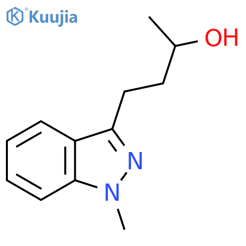 4-(1-methyl-1H-indazol-3-yl)butan-2-ol structure