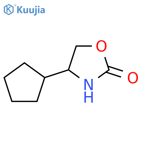 4-Cyclopentyl-1,3-oxazolidin-2-one structure