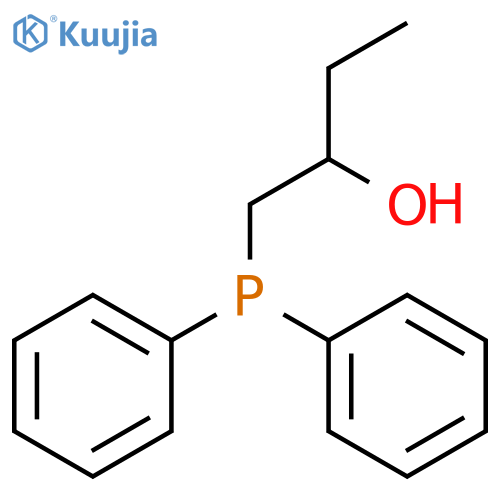 2-Butanol, 1-(diphenylphosphino)- structure