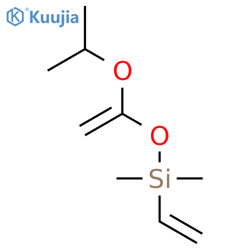 Silane, ethenyldimethyl[[1-(1-methylethoxy)ethenyl]oxy]- structure