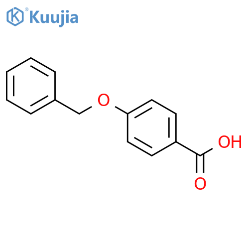 4-Benzyloxybenzoic acid structure