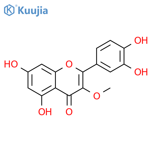 3-O-Methyl Quercetin structure