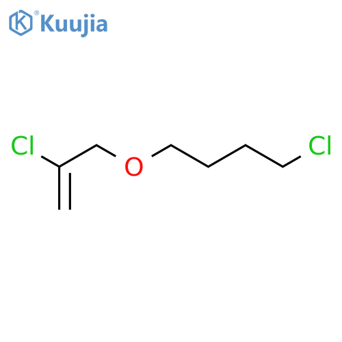 Butane, 1-chloro-4-[(2-chloro-2-propenyl)oxy]- structure