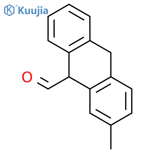 9-Anthracenecarboxaldehyde, 9,10-dihydro-2-methyl- structure