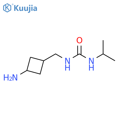 Urea, N-[(3-aminocyclobutyl)methyl]-N'-(1-methylethyl)- structure