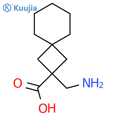 2-(aminomethyl)spiro3.5nonane-2-carboxylic acid structure