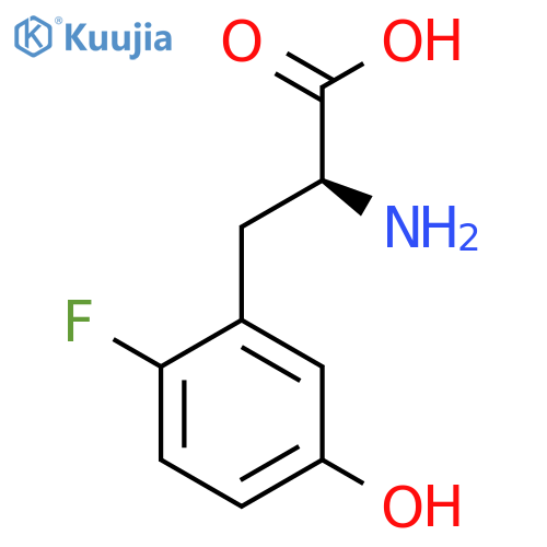 (2S)-2-Amino-3-(2-fluoro-5-hydroxyphenyl)propanoic acid structure