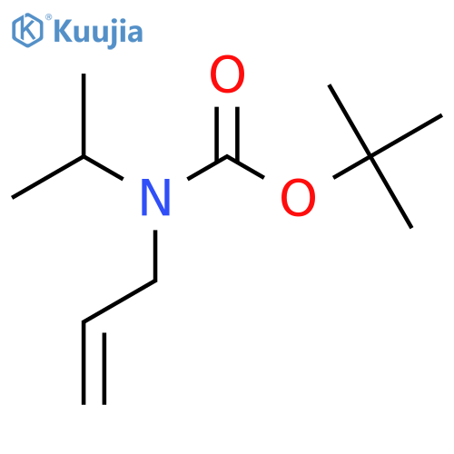 tert-butyl N-(prop-2-en-1-yl)-N-(propan-2-yl)carbamate structure