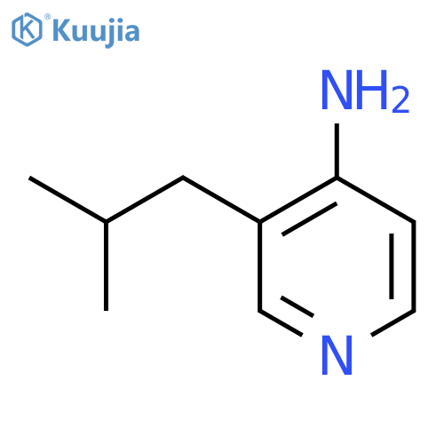 3-Isobutylpyridin-4-amine structure