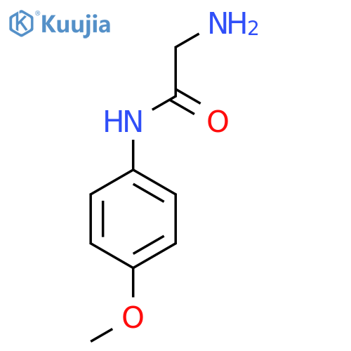 2-Amino-N-(4-methoxyphenyl)acetamide structure