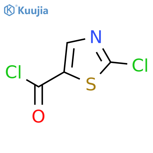 2-chloro-1,3-thiazole-5-carbonyl chloride structure