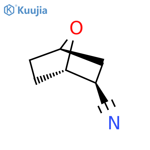 (1S,2S,4R)-7-oxabicyclo2.2.1heptane-2-carbonitrile structure