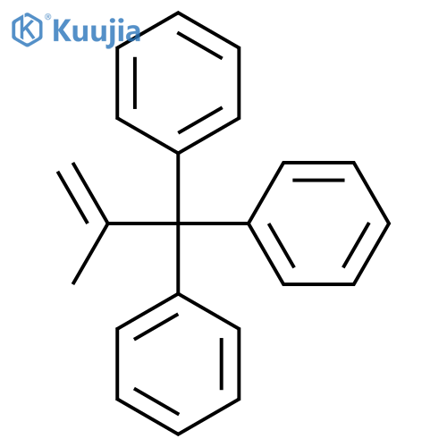 Benzene, 1,1',1''-(2-methyl-2-propenylidyne)tris- structure