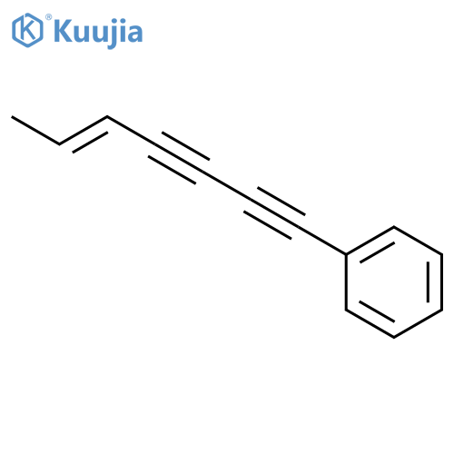 (Z)-1-Phenyl-5-heptene-1,3-diyne structure