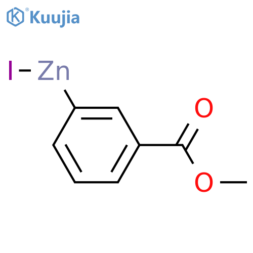 Zinc, iodo[3-(methoxycarbonyl)phenyl]- structure