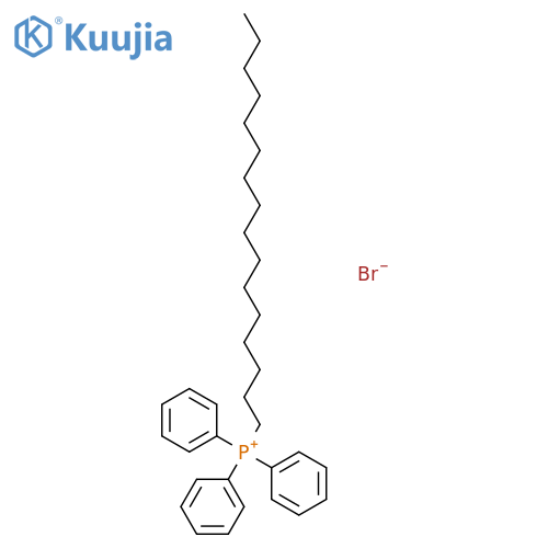 Hexadecyltriphenylphosphonium bromide structure
