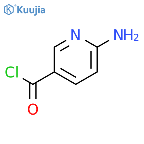 3-Pyridinecarbonylchloride, 6-amino- structure
