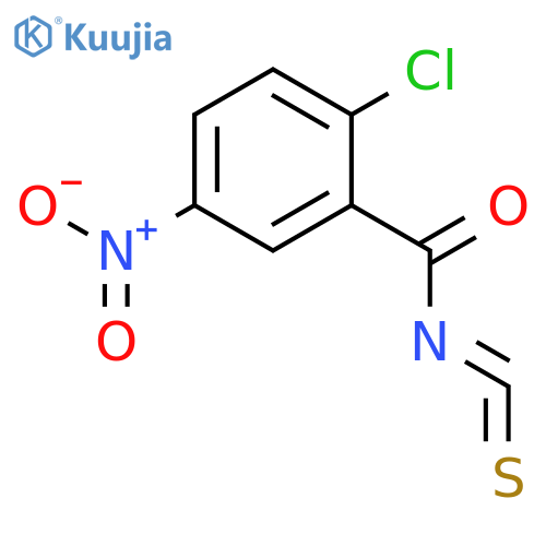 Benzoyl isothiocyanate, 2-chloro-5-nitro- structure