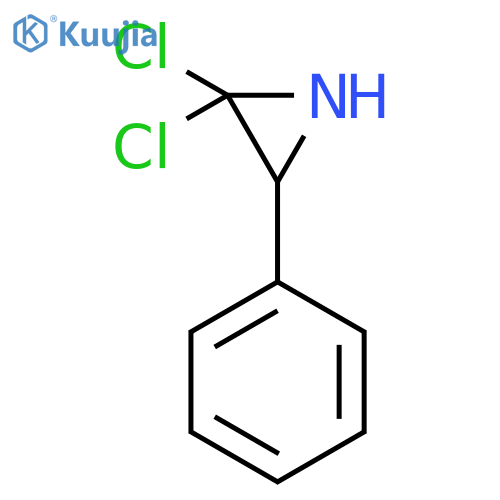 Aziridine, 2,2-dichloro-3-phenyl- structure