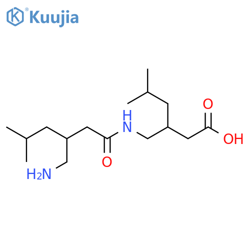 3-\u200b3-\u200b(Aminomethyl)\u200b-\u200b5-\u200bmethyl-\u200b1-\u200boxohexyl\u200bamino\u200bmethyl\u200b-\u200b5-\u200bmethyl-hexanoic Acid structure