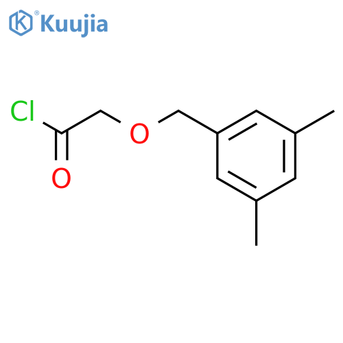 Acetyl chloride, [(3,5-dimethylphenyl)methoxy]- structure