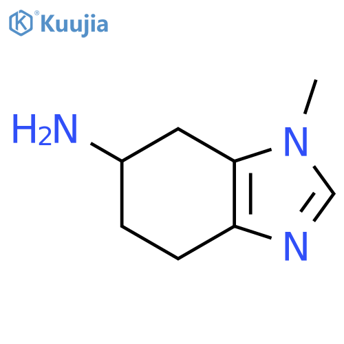 1-Methyl-4,5,6,7-tetrahydro-1h-benzo[d]imidazol-6-amine structure