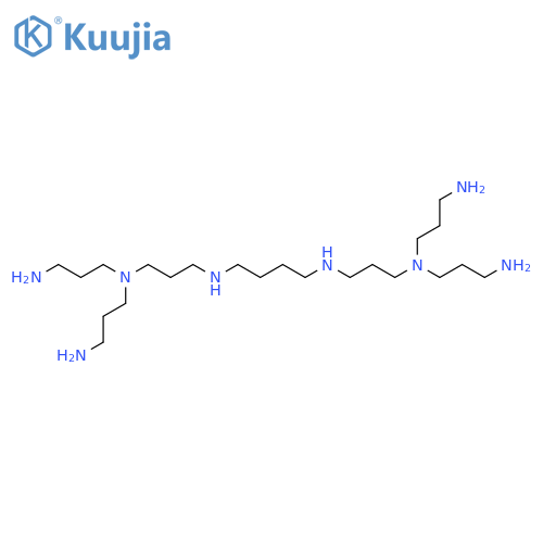 1,4-Butanediamine,N1,N4-bis[3-[bis(3-aminopropyl)amino]propyl]- structure