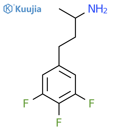 4-(3,4,5-trifluorophenyl)butan-2-amine structure