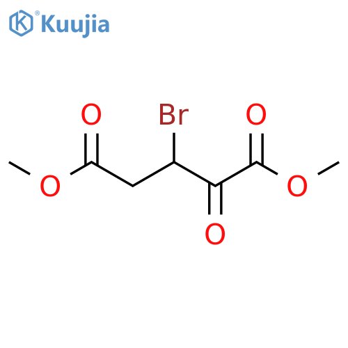 Dimethyl 3-bromo-2-oxopentanedioate structure