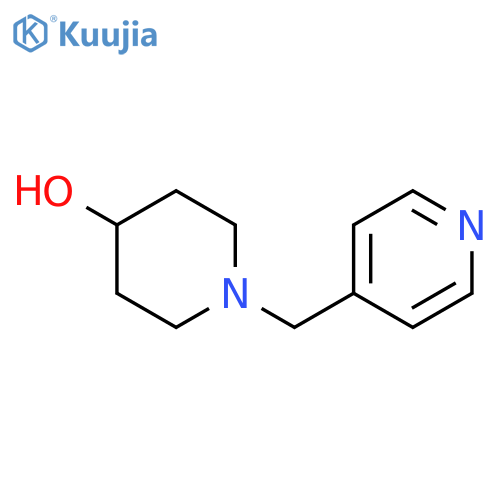 1-Pyridin-4-ylmethyl-piperidin-4-ol structure