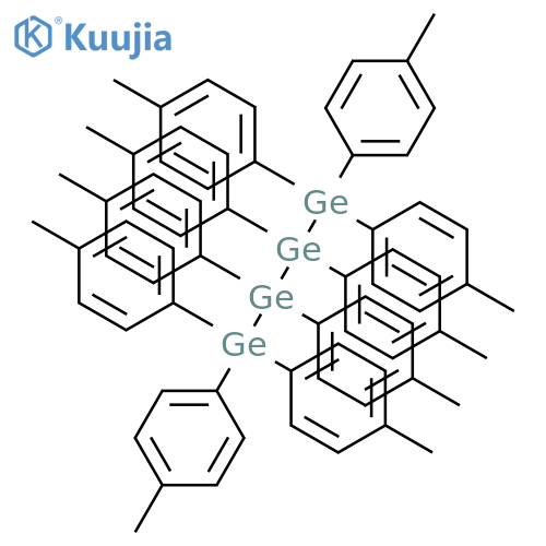 Tetragermane, decakis(4-methylphenyl)- structure