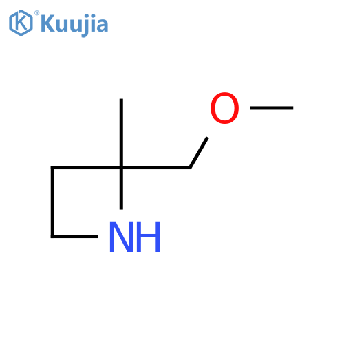 2-(methoxymethyl)-2-methylazetidine structure