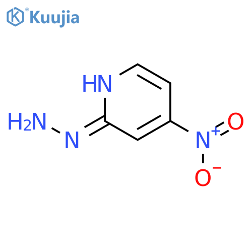 2-hydrazinyl-4-nitroPyridine structure