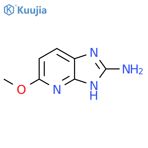 5-Methoxy-3H-imidazo[4,5-b]pyridin-2-amine structure