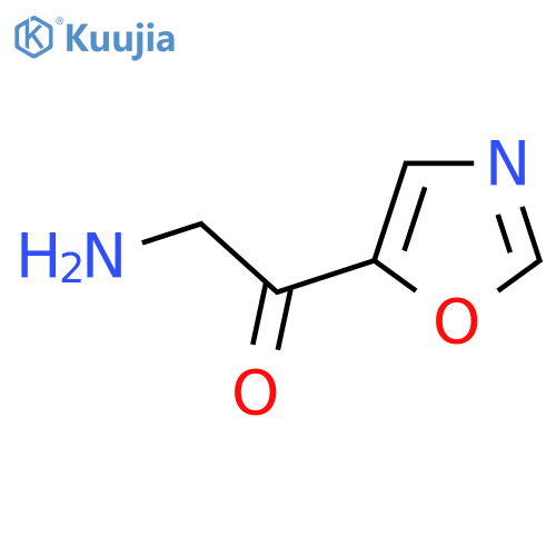 2-amino-1-(1,3-oxazol-5-yl)ethan-1-one structure