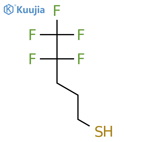 4,4,5,5,5-Pentafluoro-1-pentanethiol structure