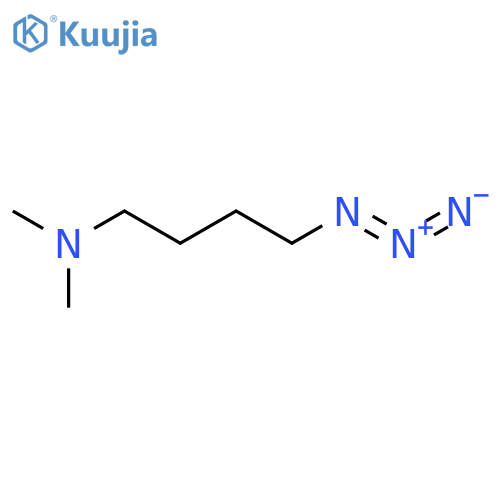 (4-azidobutyl)dimethylamine structure