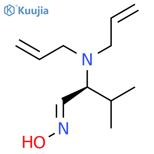 Butanal, 2-(di-2-propenylamino)-3-methyl-, oxime, (S)- structure