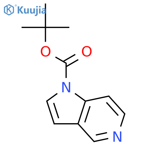 tert-Butyl 1H-Pyrrolo3,2-cpyridine-1-carboxylate structure