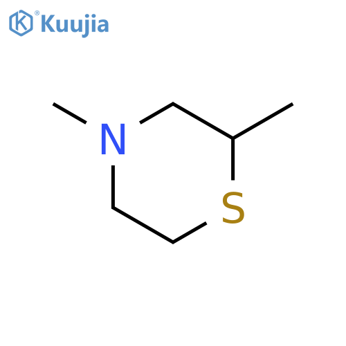 Thiomorpholine,2,4-dimethyl- structure