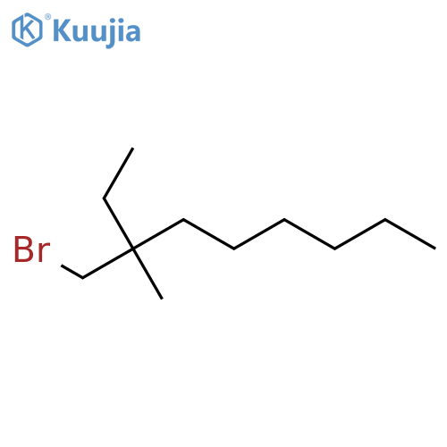 3-(Bromomethyl)-3-methylnonane structure