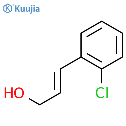 (2E)- 3-(2-chlorophenyl)-2-Propen-1-ol structure