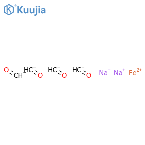Ferrate(2-),tetracarbonyl-, sodium (1:2), (T-4)- structure