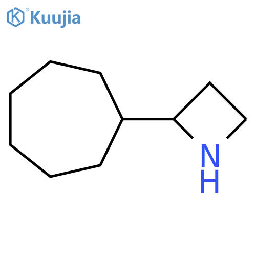 2-Cycloheptylazetidine structure