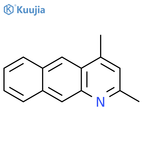 2,4-Dimethylbenzo[g]quinoline structure